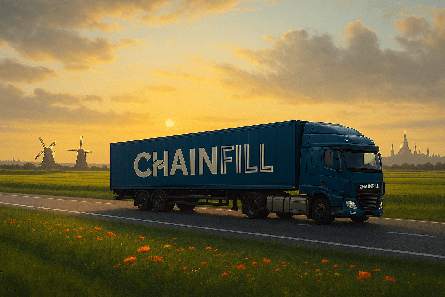 Chainfill Truck - Logistics Transport
